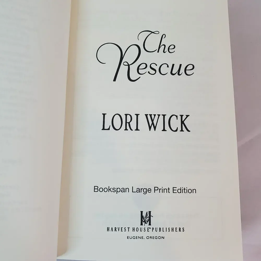 Lot Of 2 The English Garden Series Books 2-3 Lori Wick Large Print Hardcover DJ
